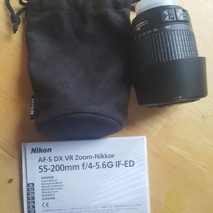 Nikorr 55-200mm AF-S lens